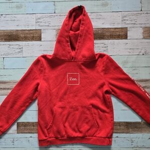 Zoo York Red Kids Pullover Hoodie with Logo